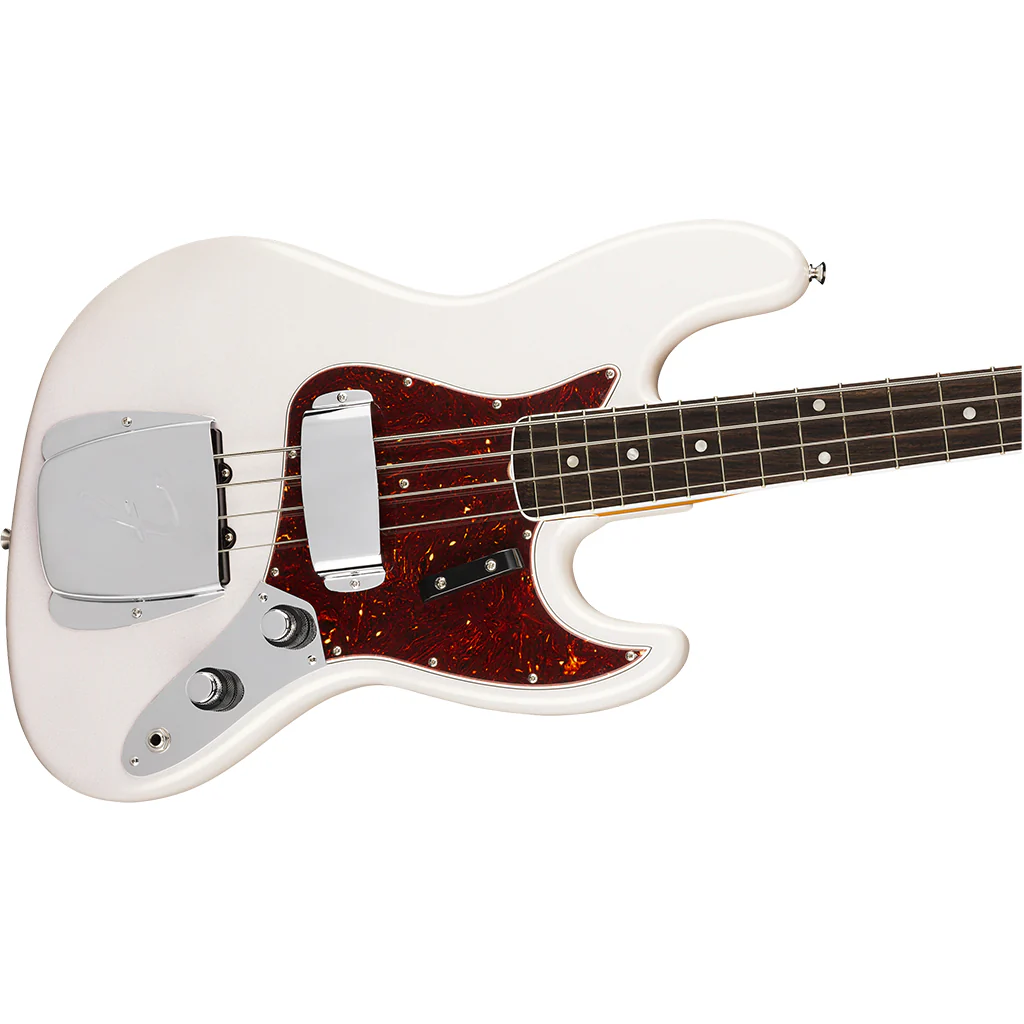 Fender 60th Anniversary 60s Jazz Bass - Rosewood Fretboard - Arctic Pearl - Image 7