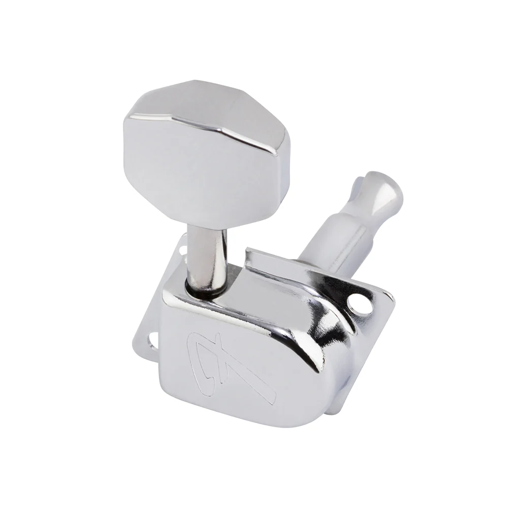 Fender - 70s "F" Style Stratocaster®/Telecaster® Tuning Machines Chrome (6) - Image 3