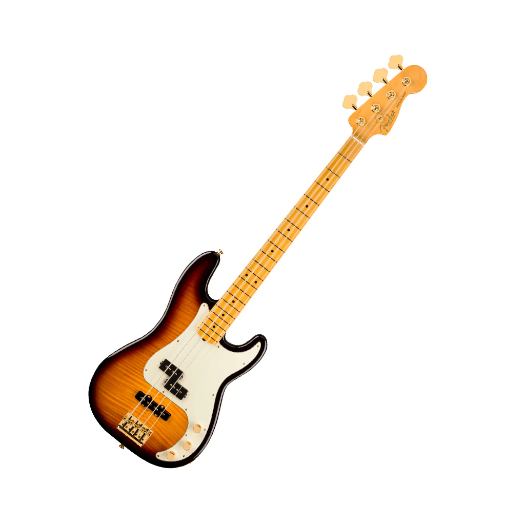 Fender 75th Anniversary American Professional PJ Bass Rosewood Fingerboard - 2-Color Sunburst - Image 8