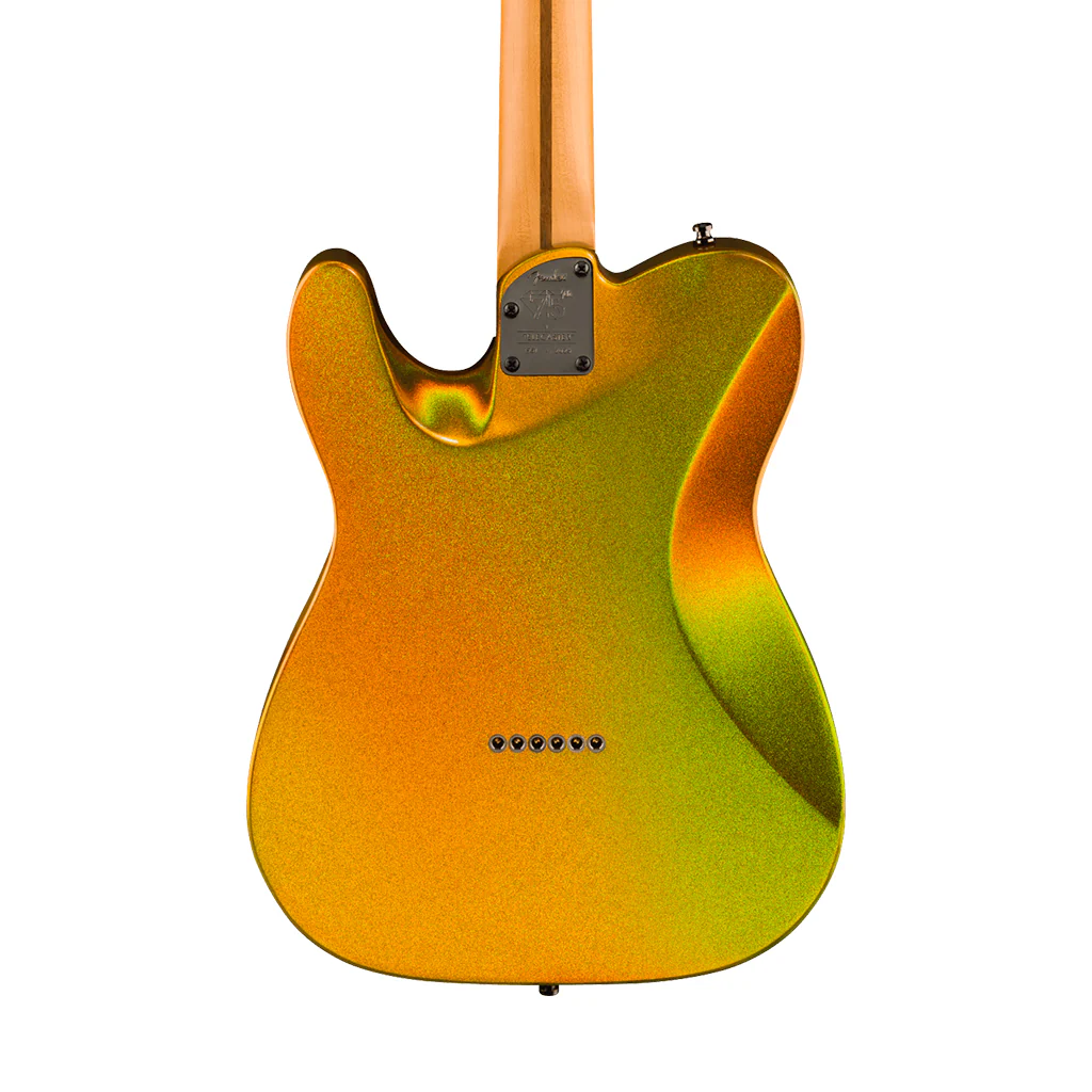 Fender 75th Anniversary American Ultra II Telecaster Ebony Fingerboard - Liquid Gold - Image 2