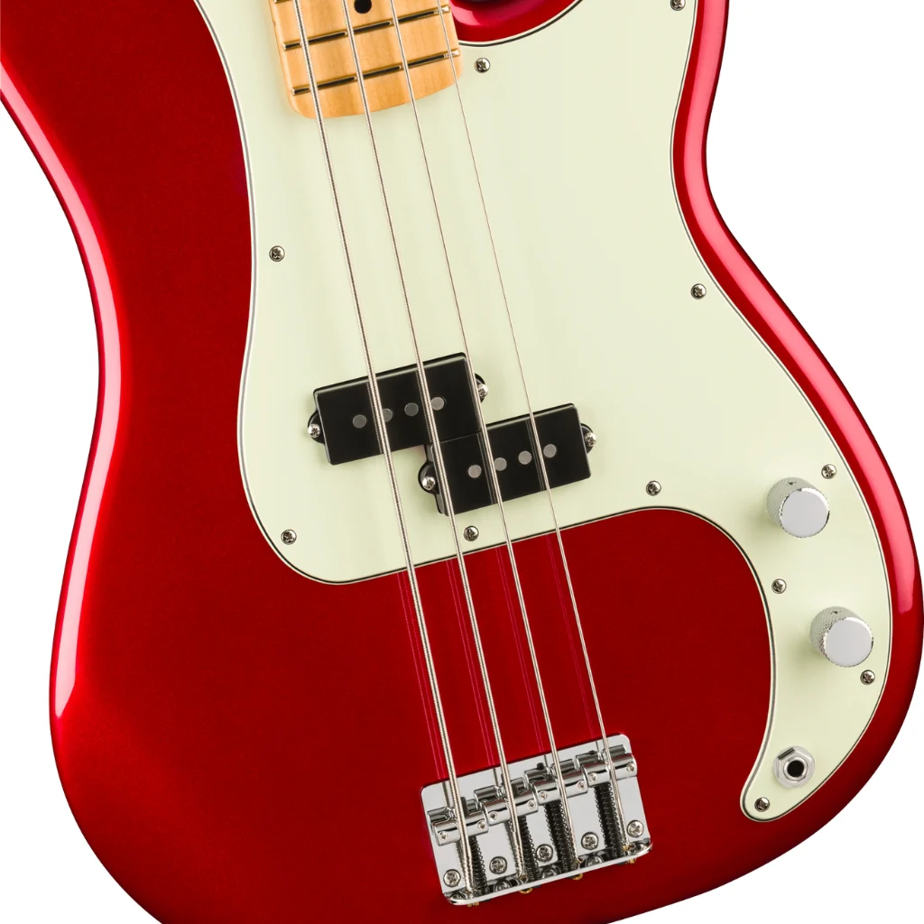 Fender 75th Anniversary Player II Precision Bass Guitar - Candy Apple Red, Maple Fingerboard - Image 7