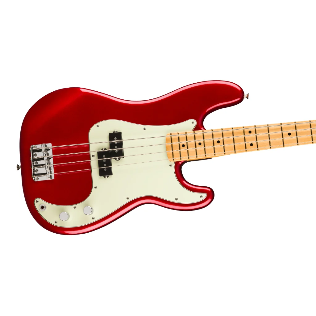 Fender 75th Anniversary Player II Precision Bass Guitar - Candy Apple Red, Maple Fingerboard - Image 8