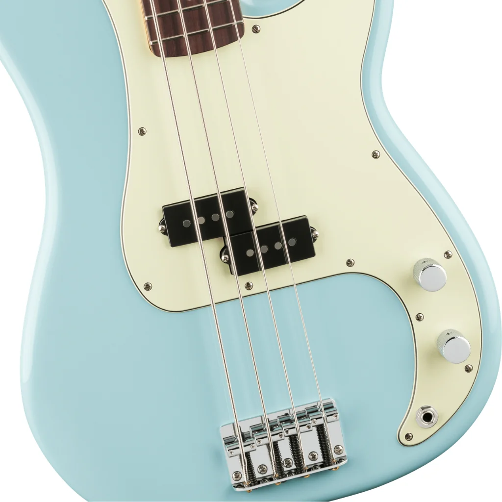Fender 75th Anniversary Player II Precision Bass Guitar - Daphne Blue, Rosewood Fingerboard - Image 7