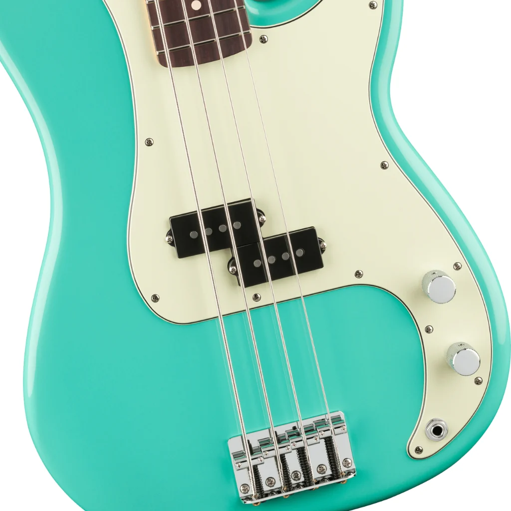 Fender 75th Anniversary Player II Precision Bass Guitar - Seafoam Green, Rosewood Fingerboard - Image 7