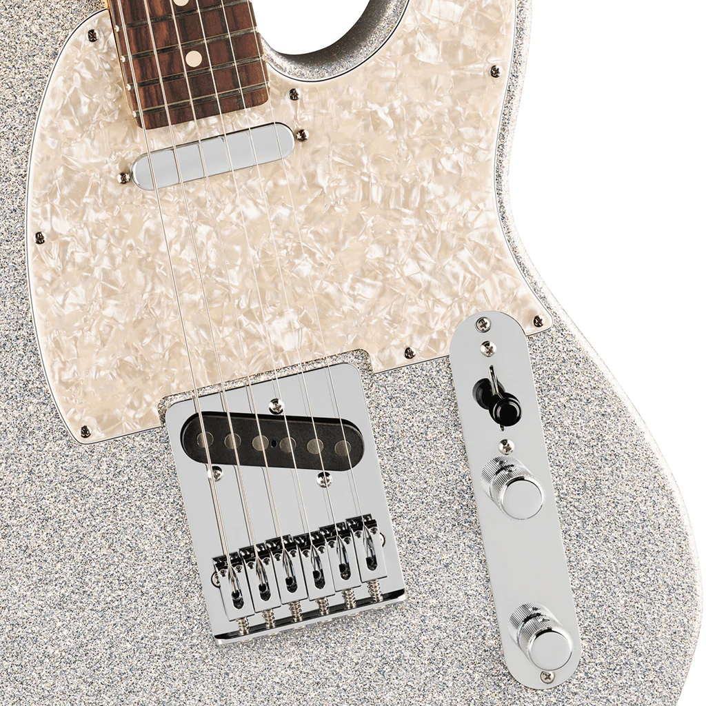 Fender 75th Anniversary Player II Telecaster Rosewood Fingerboard - Diamond Dust Sparkle - Image 7