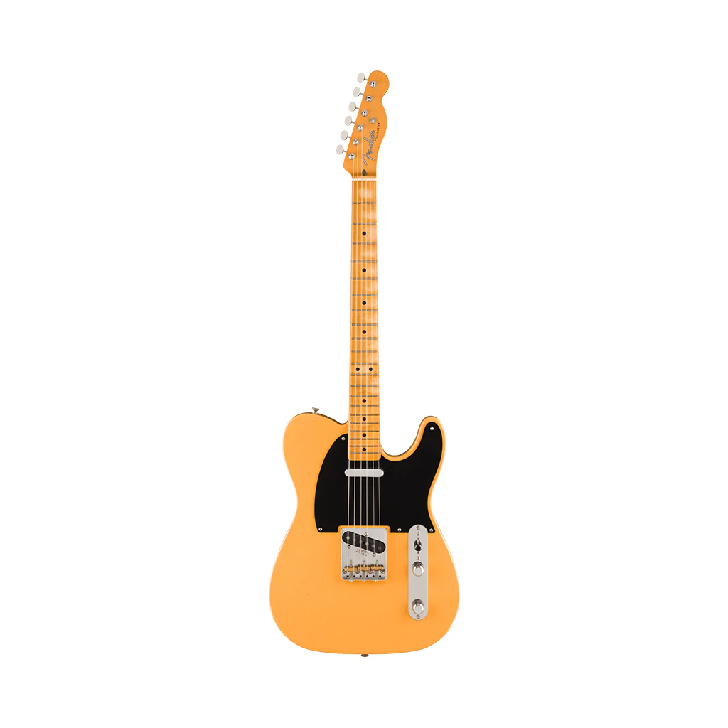 Fender 75th Anniversary Vintera Road Worn 1951 Telecaster Maple Fingerboard - Butterscotch Blonde - Image 3