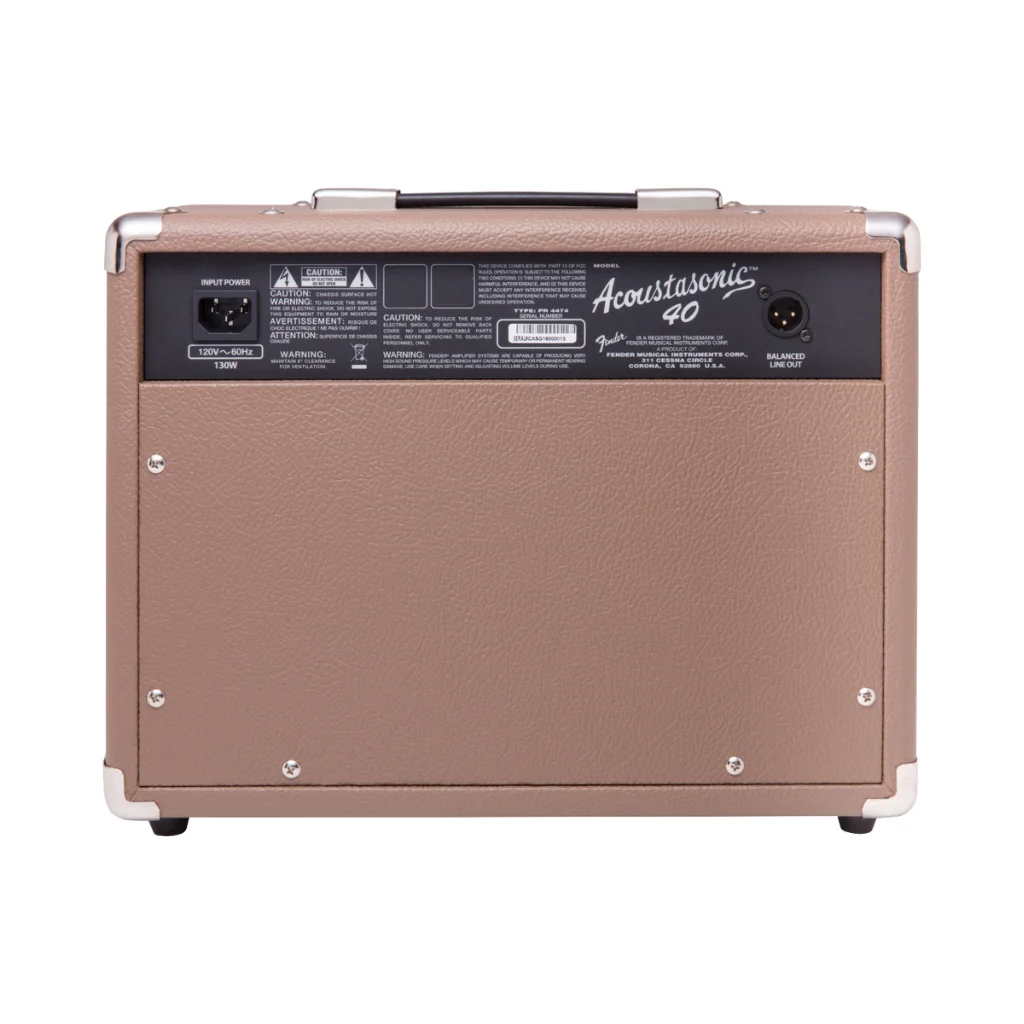 Fender Acoustasonic 40 40-watt 2 x 6.5-inch Acoustic Guitar Amplifier - Image 4
