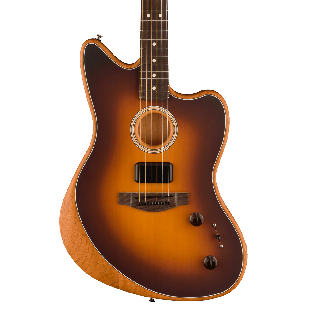 Fender Acoustasonic® Player Jazzmaster®, Rosewood Fingerboard, 2-Color Sunburst