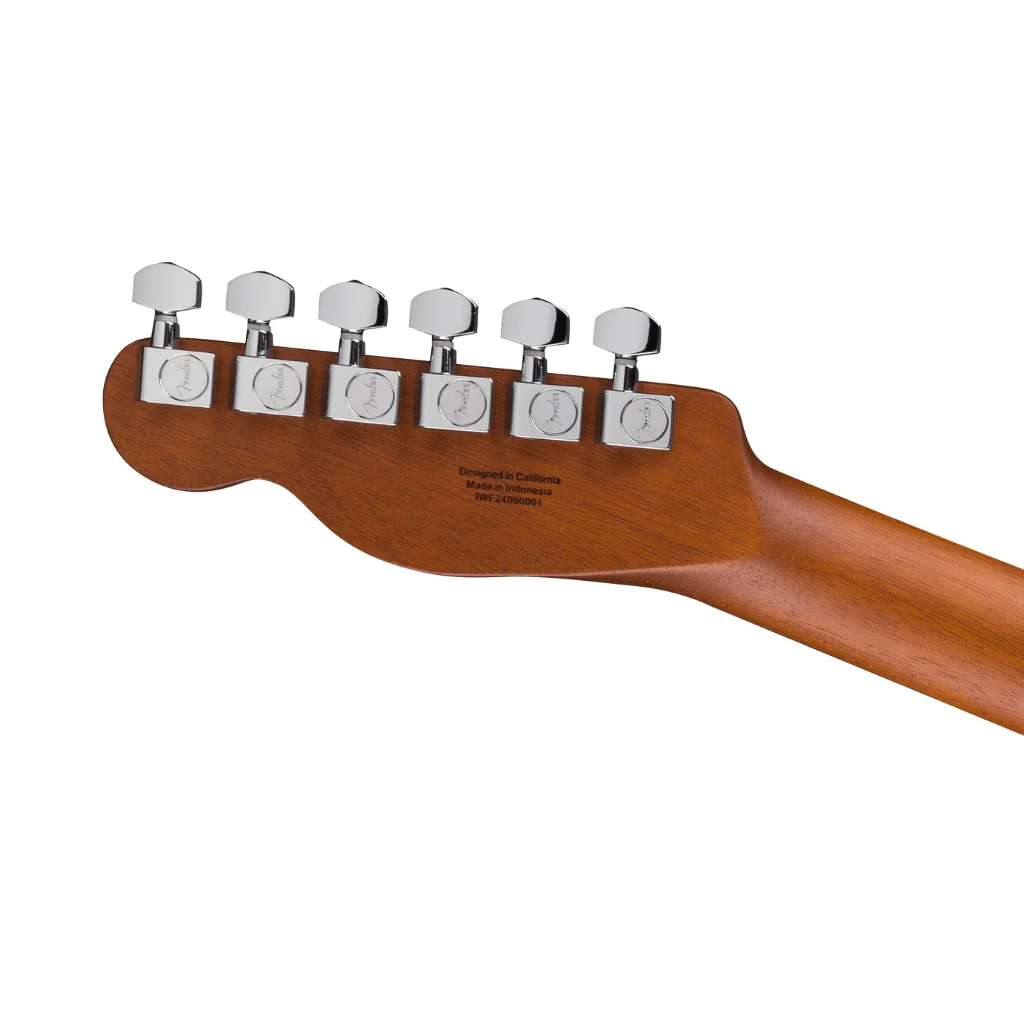Fender Acoustasonic Standard Telecaster Guitar - Aged Natural - Image 6