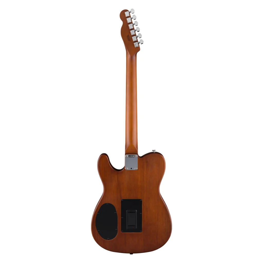 Fender Acoustasonic Standard Telecaster Guitar - Honey Burst - Image 4