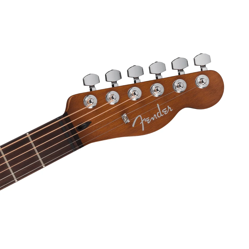 Fender Acoustasonic Standard Telecaster Guitar - Honey Burst - Image 5