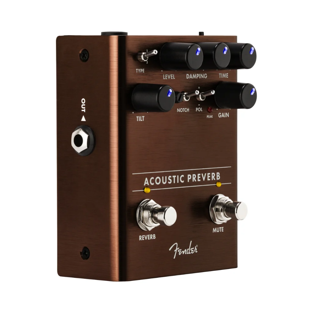 Fender  Acoustic Preamp/Reverb Effects Pedal - Image 3