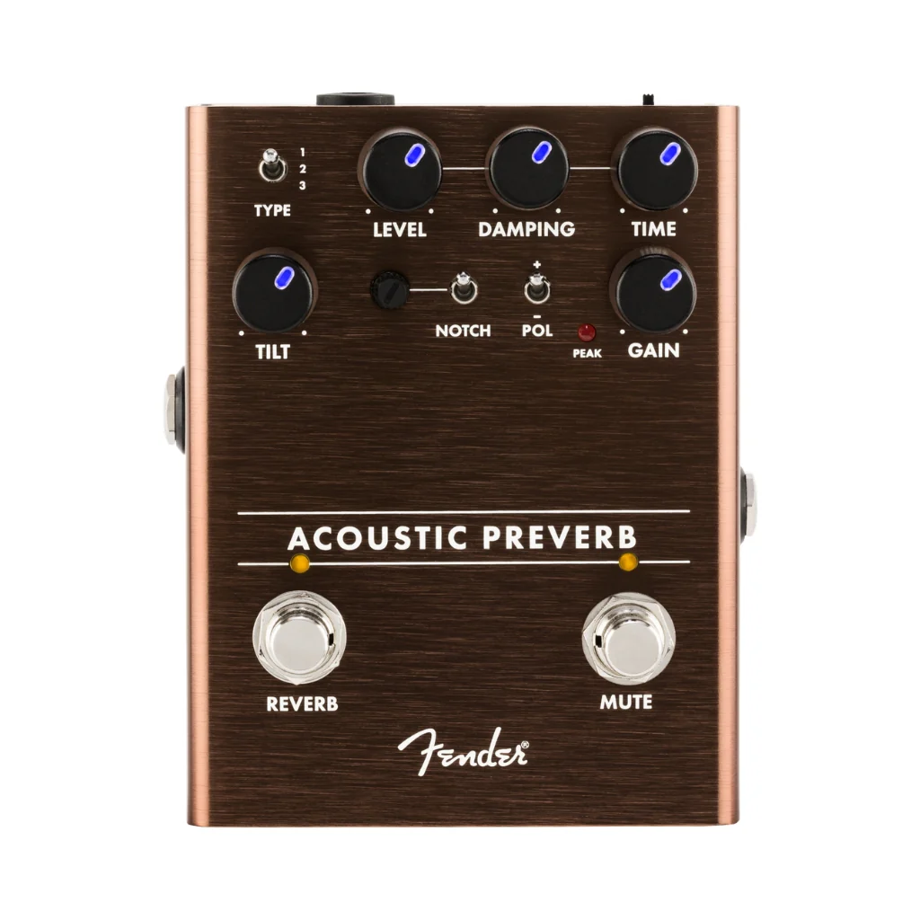 Fender  Acoustic Preamp/Reverb Effects Pedal - Image 7
