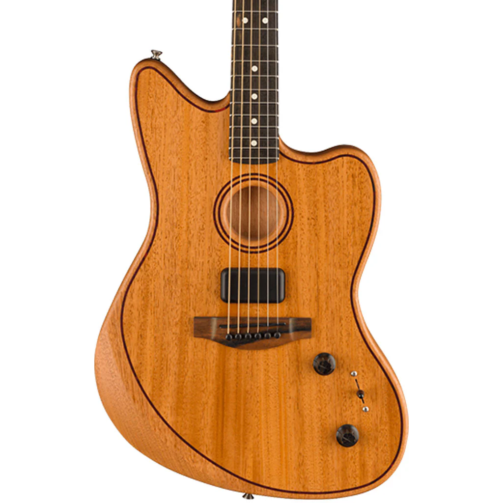 Fender American Acoustasonic® Jazzmaster® All-Mahogany, Ebony Fingerboard, Natural