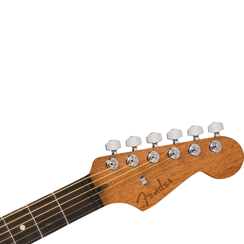 Fender American Acoustasonic® Jazzmaster® All-Mahogany, Ebony Fingerboard, Natural - Image 4