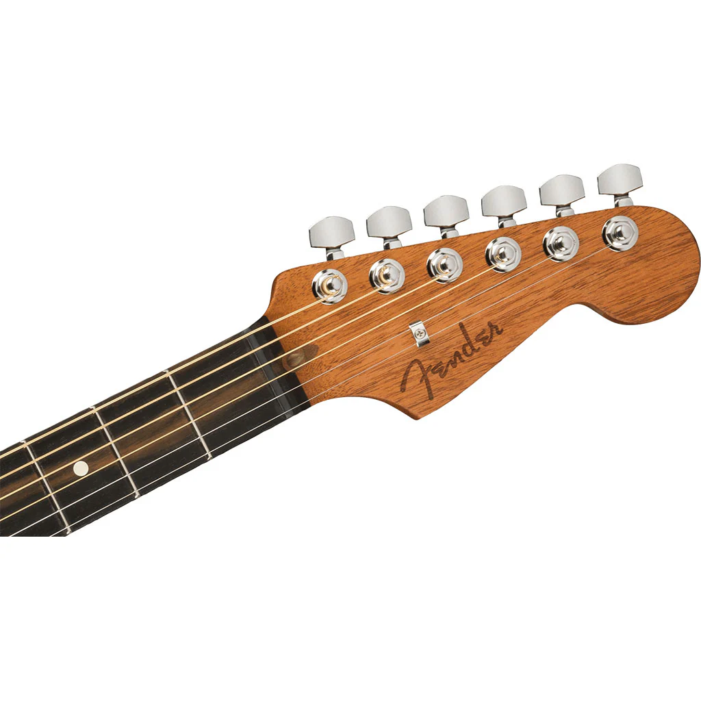 Fender American Acoustasonic Jazzmaster in Tungsten - Image 4
