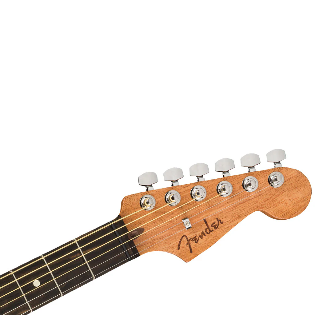Fender American Acoustasonic® Strat®, Ebony Fingerboard, Natural - Image 4