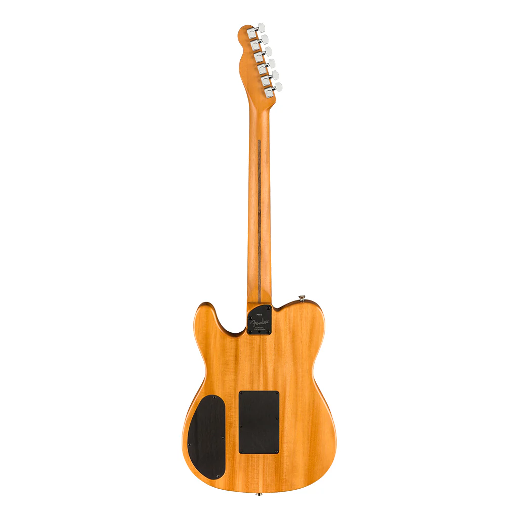 Fender American Acoustasonic® Telecaster®, Ebony Fingerboard, Sunburst - Image 3
