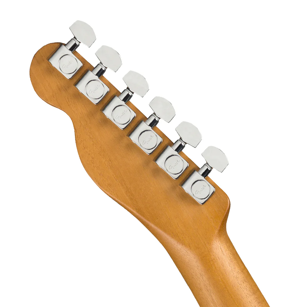 Fender American Acoustasonic® Telecaster®, Ebony Fingerboard, Sunburst - Image 5