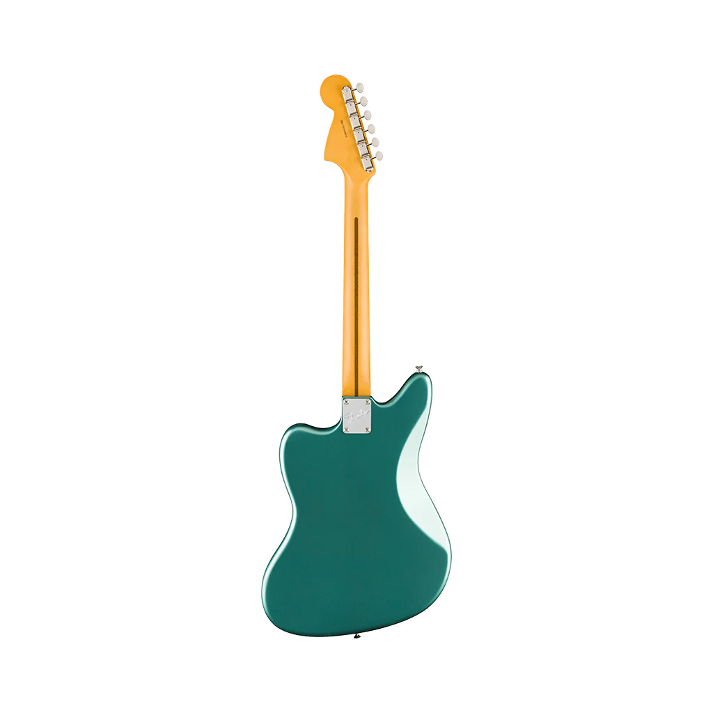 Fender American Professional Classic Jaguar - Faded Sherwood Green Metallic, Rosewood Fingerboard - Image 3
