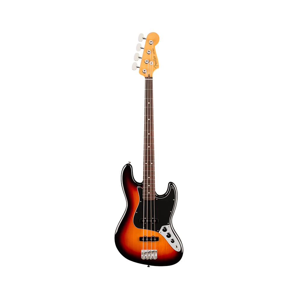 Fender American Professional Classic Jazz Bass - 3-Colour Sunburst, Rosewood Fingerboard - Image 2