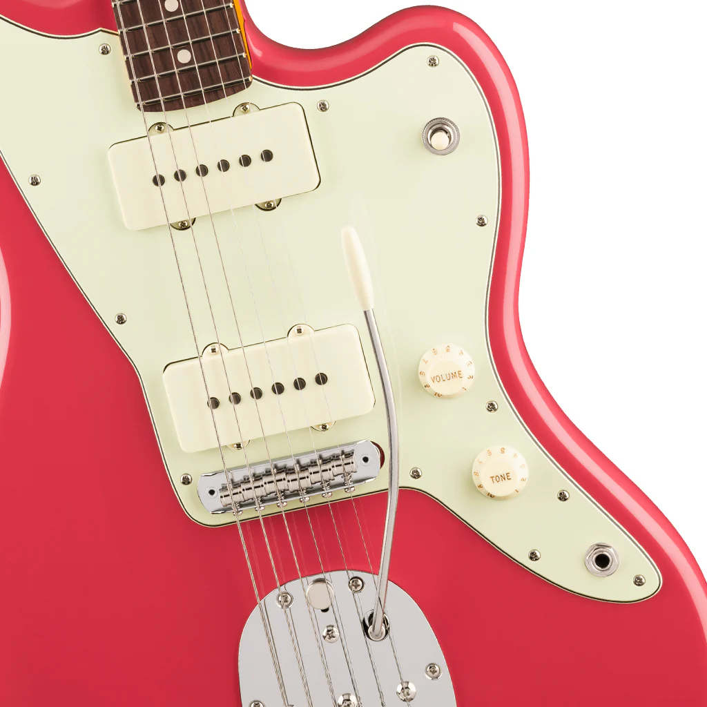 Fender American Professional Classic Jazzmaster - Faded Dakota Red, Rosewood Fingerboard - Image 6