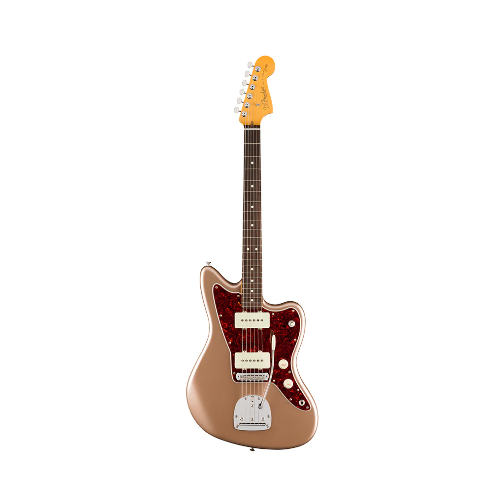 Fender American Professional Classic Jazzmaster - Faded Firemist Gold, Rosewood Fingerboard - Image 2