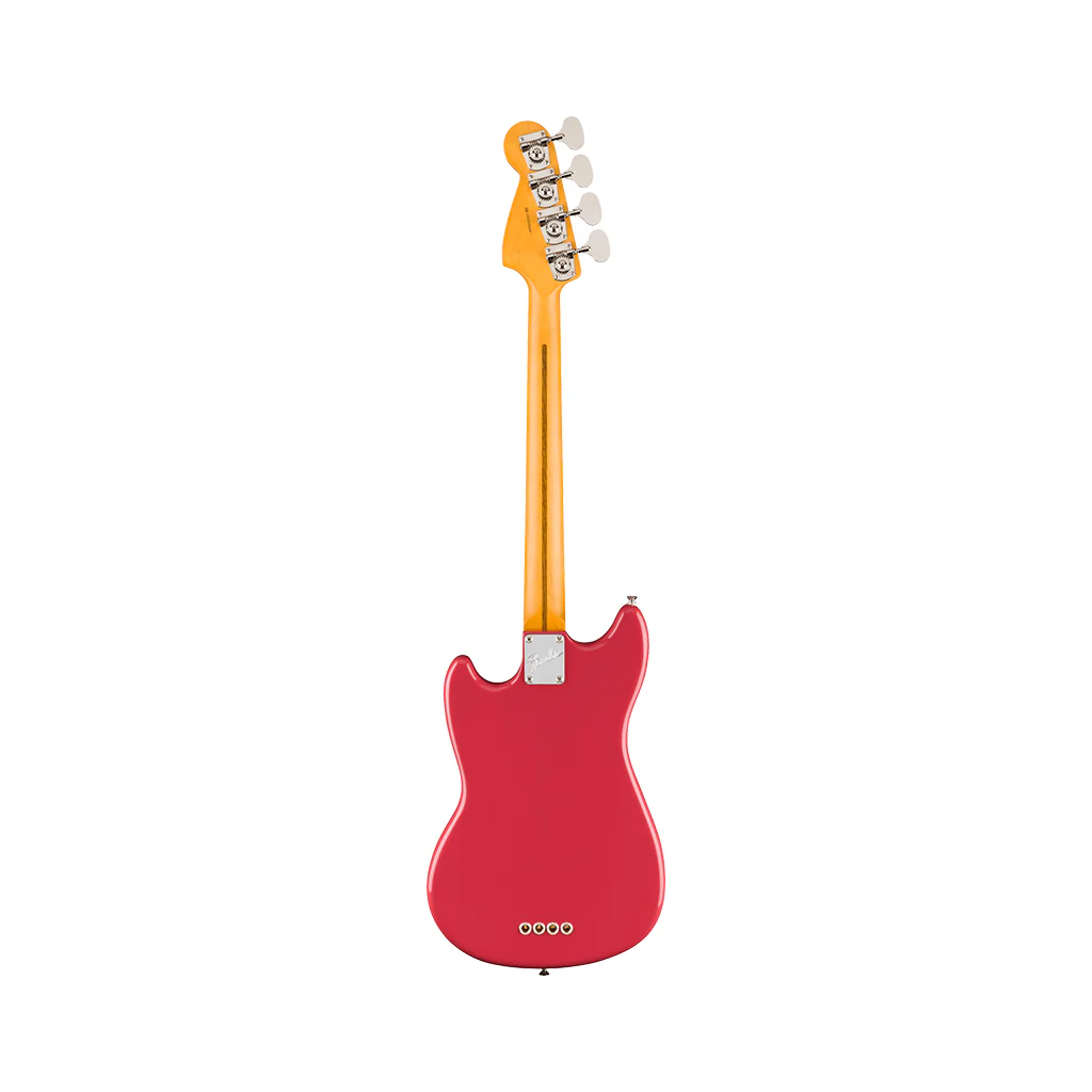 Fender American Professional Classic Mustang Bass - Faded Dakota Red, Maple Fingerboard - Image 3