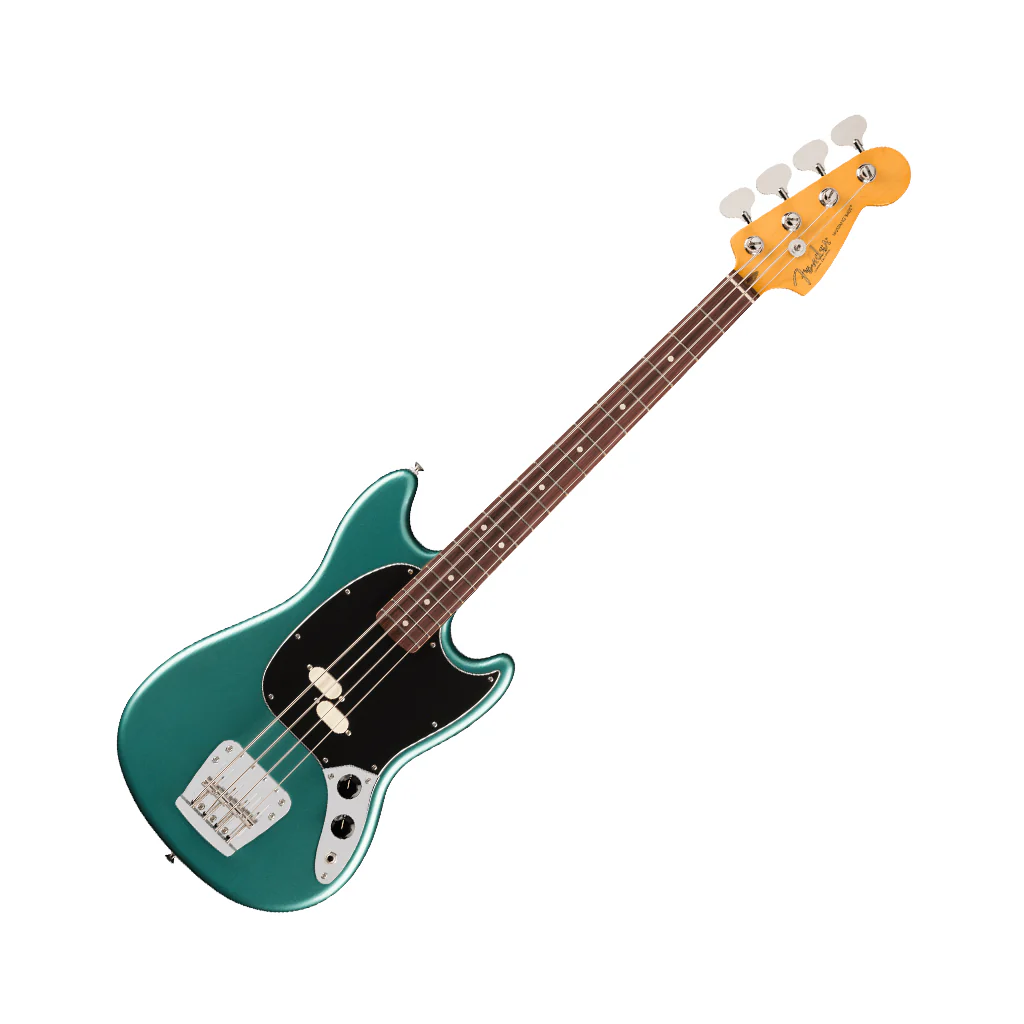 Fender American Professional Classic Mustang Bass - Faded Sherwood Green Metallic,  Rosewood Fingerboard - Image 7