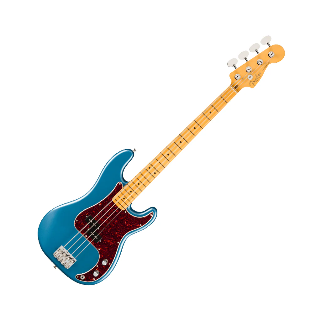Fender American Professional Classic Precision Bass - Faded Lake Placid Blue, Maple Fingerboard - Image 7