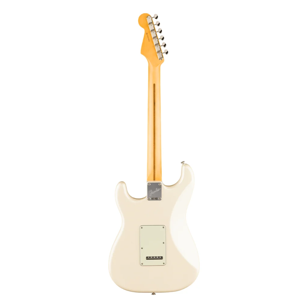 Fender American Professional Classic Stratocaster Electric Guitar - Olympic Pearl, Rosewood Fingerboard - Image 4