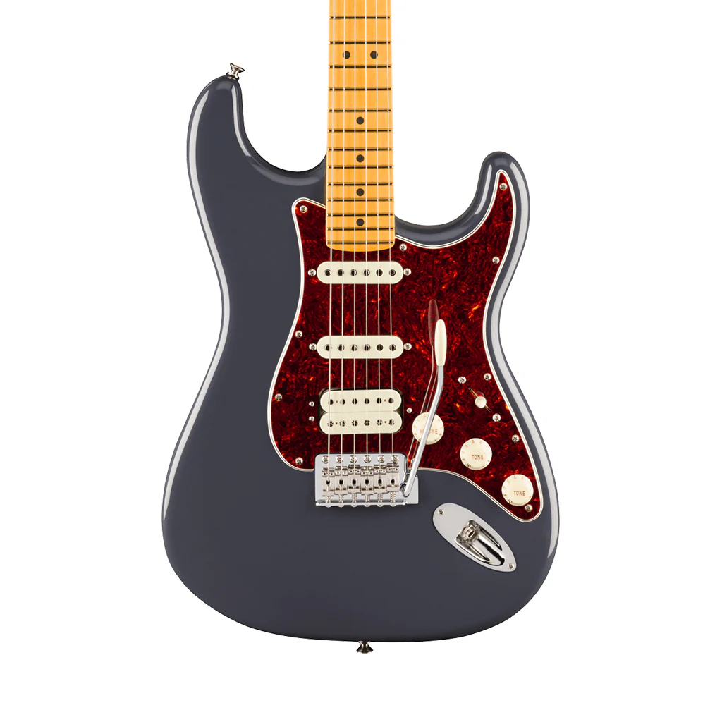 Fender American Professional Classic Stratocaster HSS - Faded Black, Maple Fingerboard