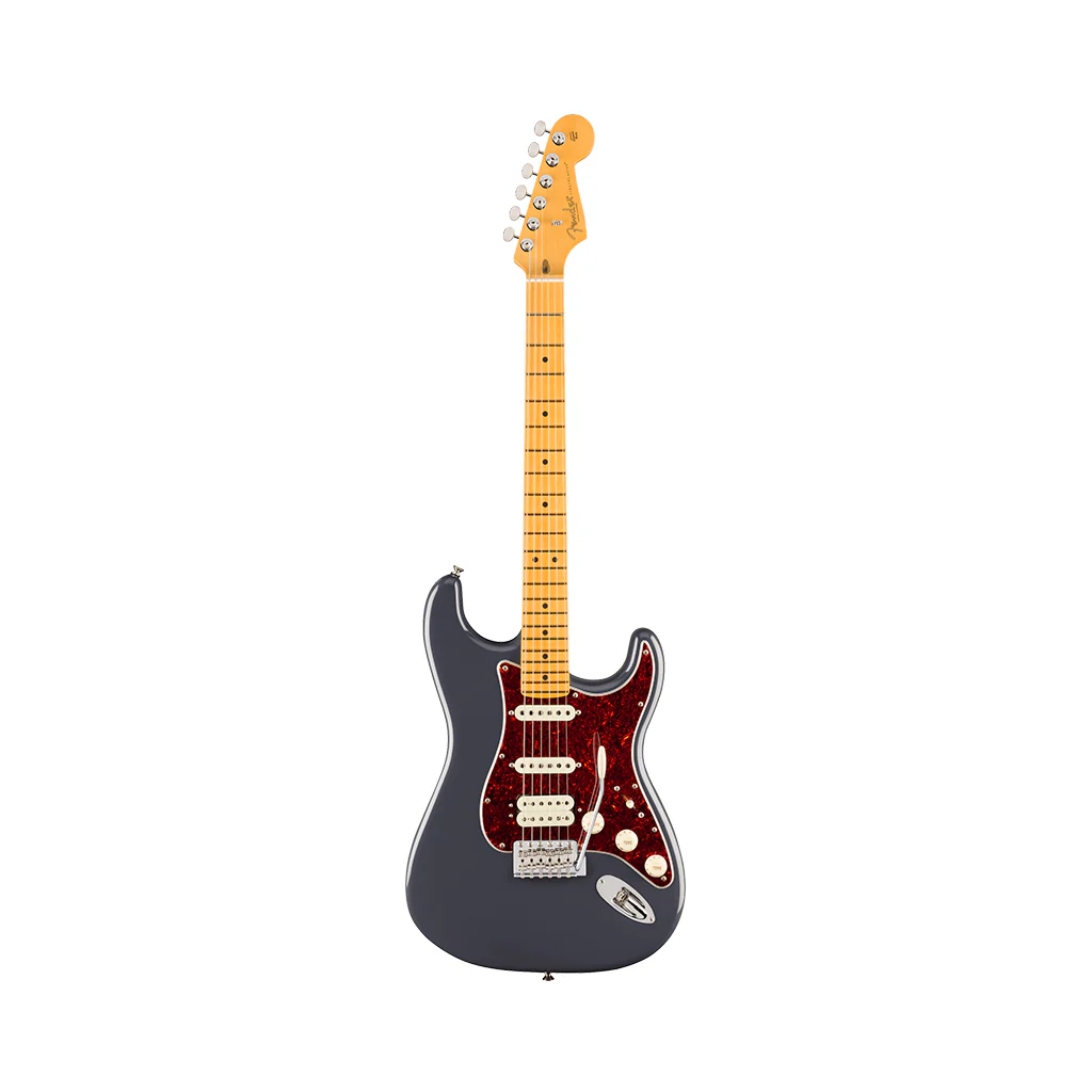Fender American Professional Classic Stratocaster HSS - Faded Black, Maple Fingerboard - Image 2
