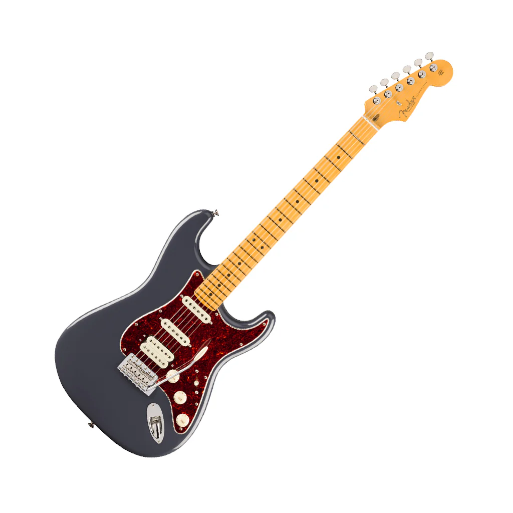 Fender American Professional Classic Stratocaster HSS - Faded Black, Maple Fingerboard - Image 7