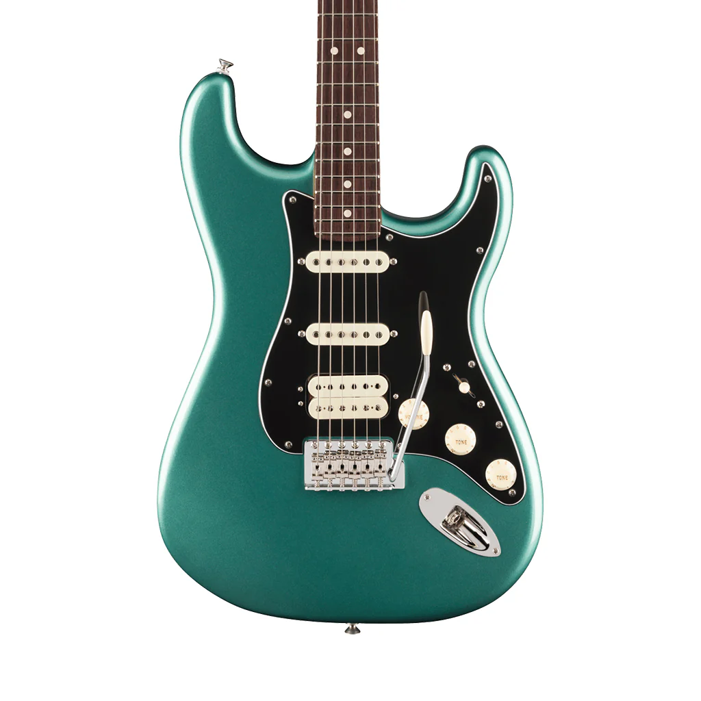 Fender American Professional Classic Stratocaster HSS - Faded Sherwood Green Metallic, Rosewood Fingerboard