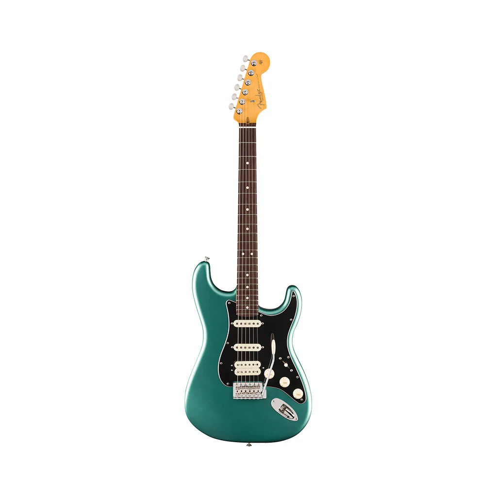 Fender American Professional Classic Stratocaster HSS - Faded Sherwood Green Metallic, Rosewood Fingerboard - Image 2