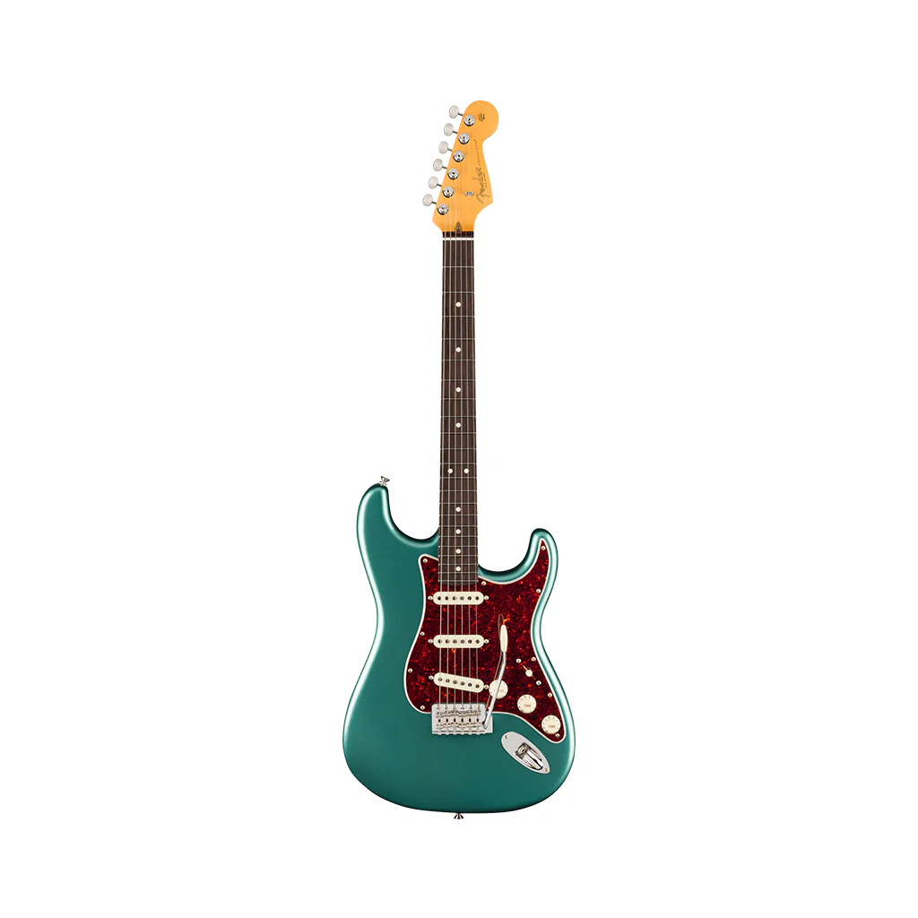 Fender American Professional Classic Stratocaster - Faded Sherwood Green Metallic, Rosewood Fingerboard - Image 2