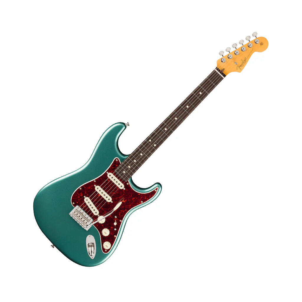 Fender American Professional Classic Stratocaster - Faded Sherwood Green Metallic, Rosewood Fingerboard - Image 7