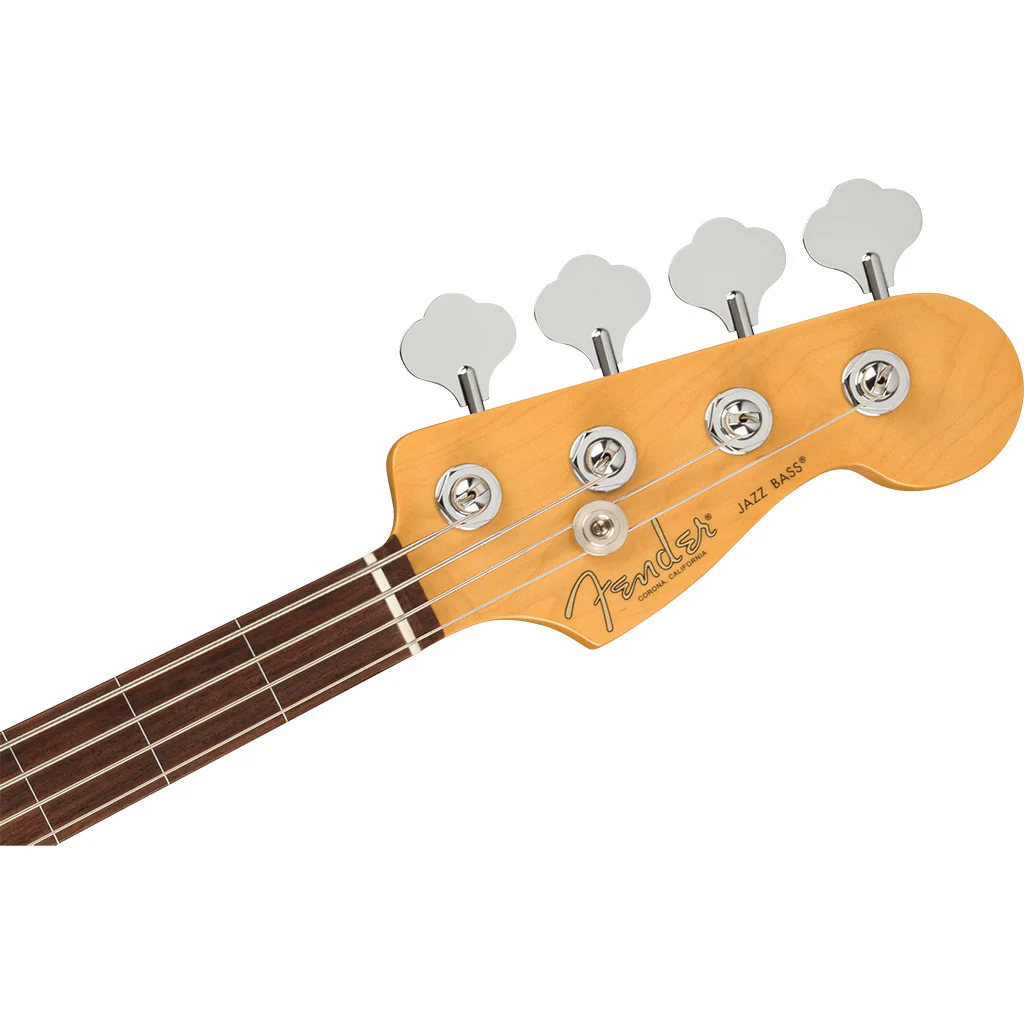 Fender - American Professional II Jazz Bass® Fretless - Rosewood Fingerboard - Olympic White - Image 4