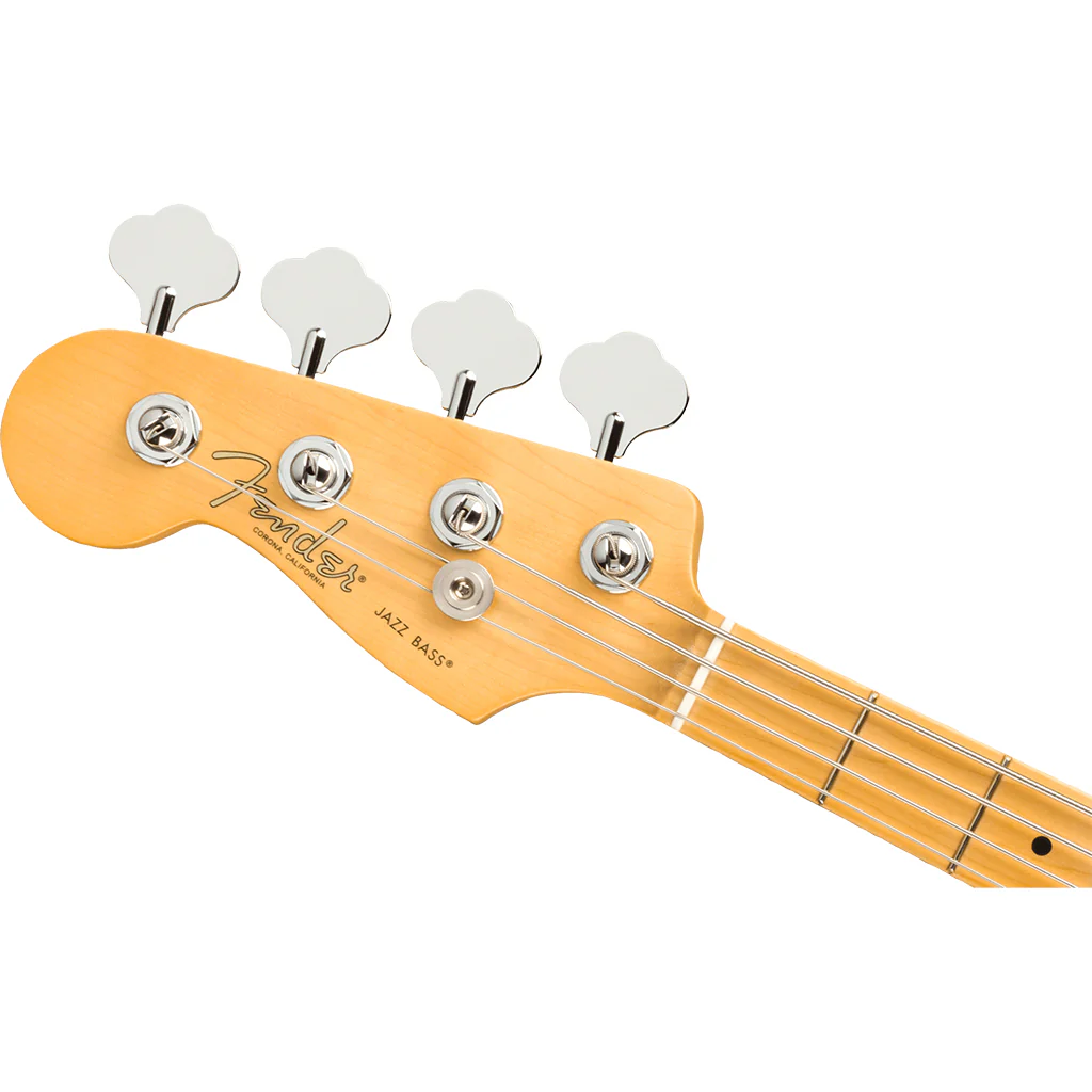 Fender - American Professional II Jazz Bass Left-Hand - Maple Fingerboard - Miami Blue - Image 4