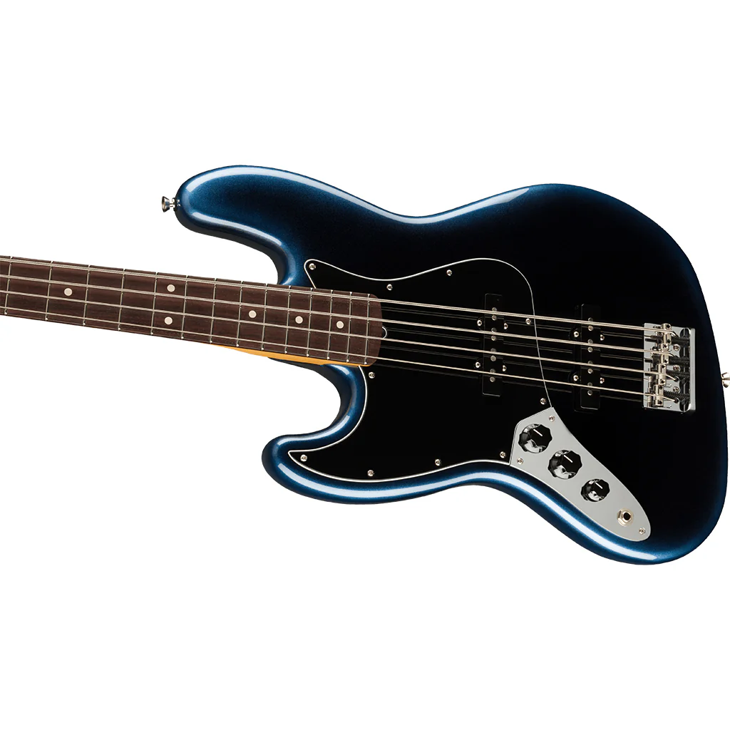 Fender - American Professional II Jazz Bass Left-Hand - Rosewood Fingerboard - Dark Night - Image 7