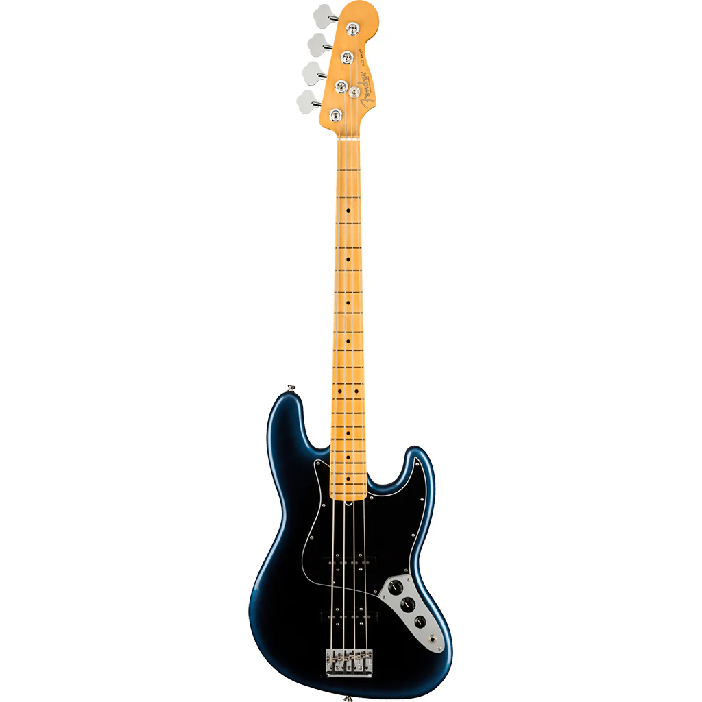Fender - American Professional II Jazz Bass® - Maple Fingerboard - Dark Night - Image 2