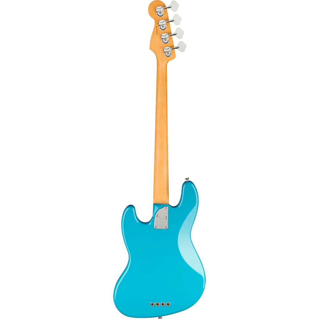 Fender - American Professional II Jazz Bass® - Rosewood Fingerboard - Miami Blue - Image 3