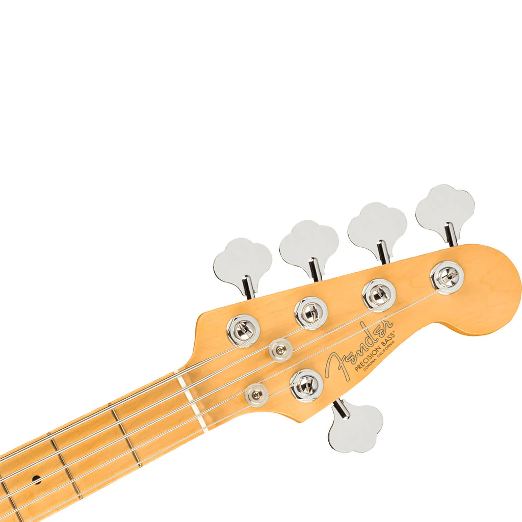 Fender - American Professional II Precision Bass® V - Maple Fingerboard - Miami Blue - Image 6