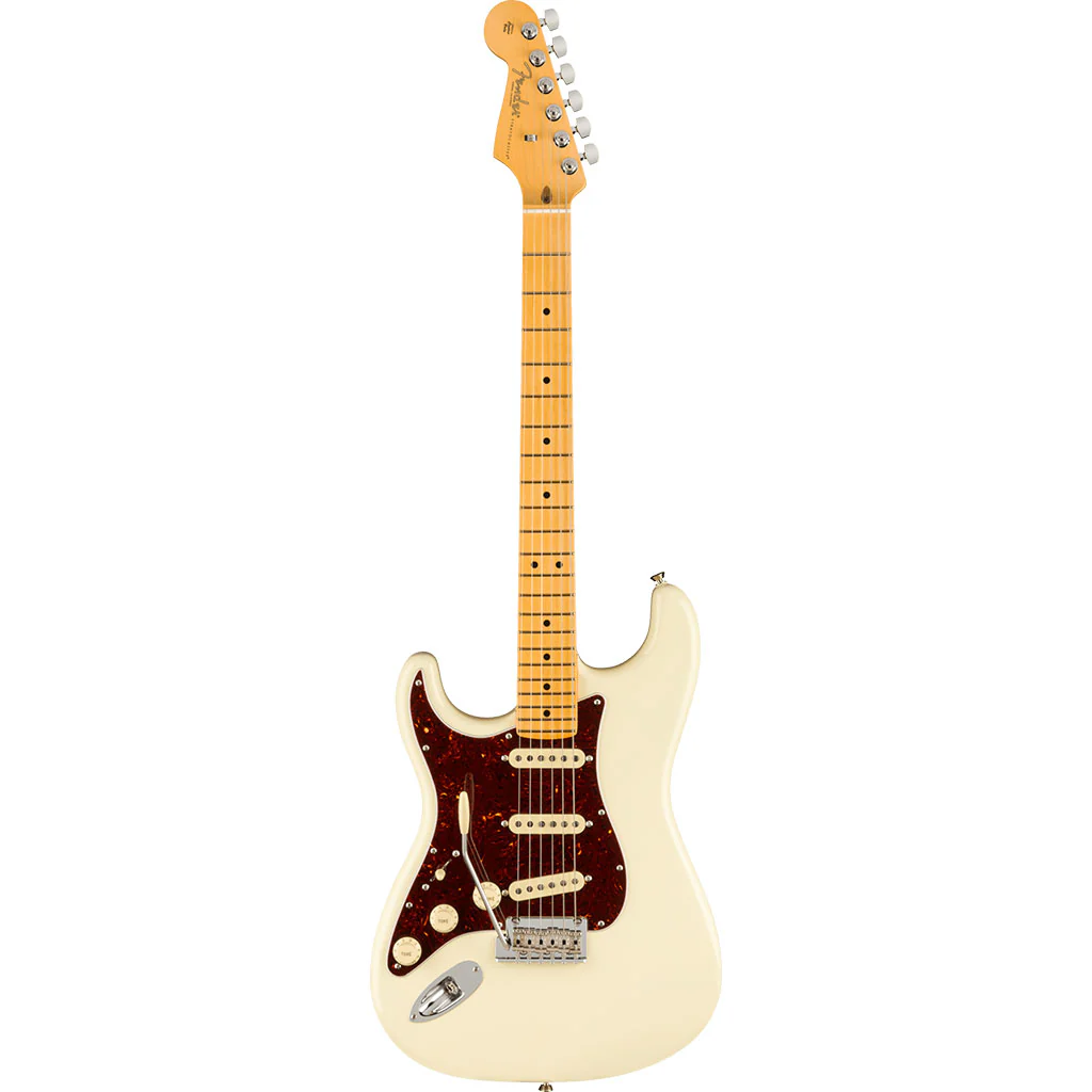 Fender - American Professional II Stratocaster® Left-Hand - Maple Fingerboard - Olympic White - Image 2