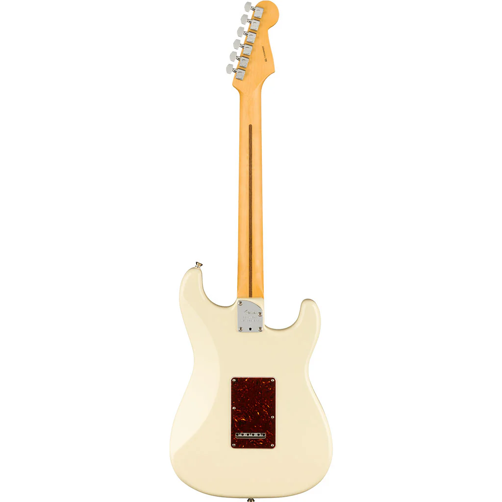 Fender - American Professional II Stratocaster® Left-Hand - Maple Fingerboard - Olympic White - Image 3