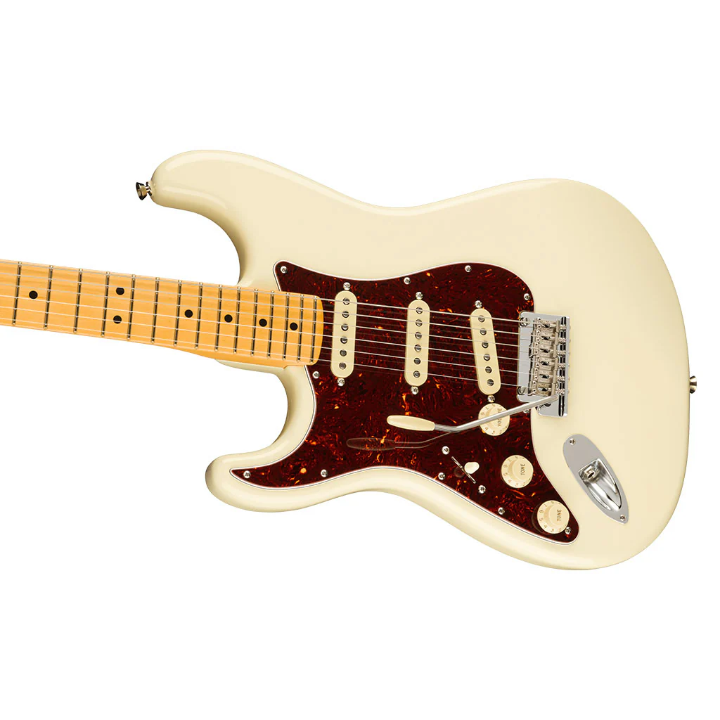 Fender - American Professional II Stratocaster® Left-Hand - Maple Fingerboard - Olympic White - Image 5