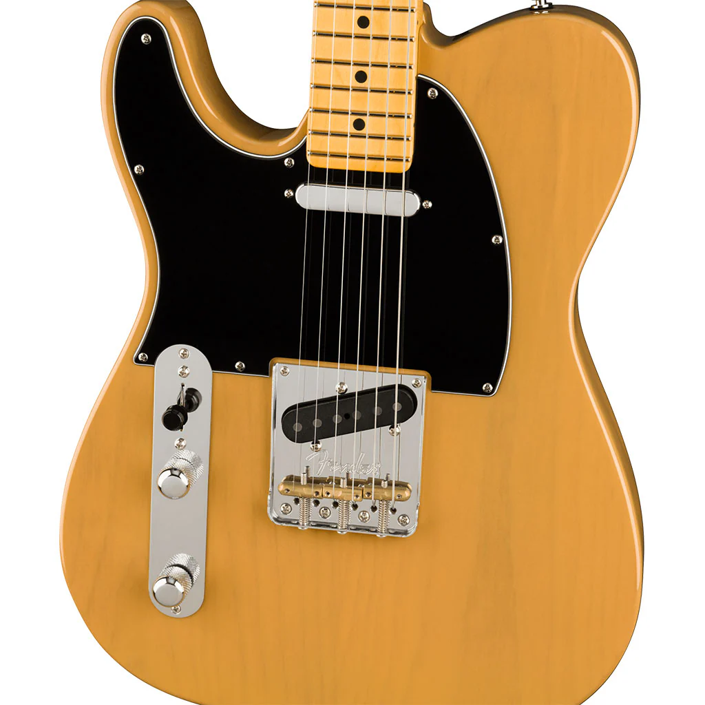 Fender - American Professional II Telecaster® Left-Hand - Maple Fingerboard - Butterscotch Blonde - Image 4