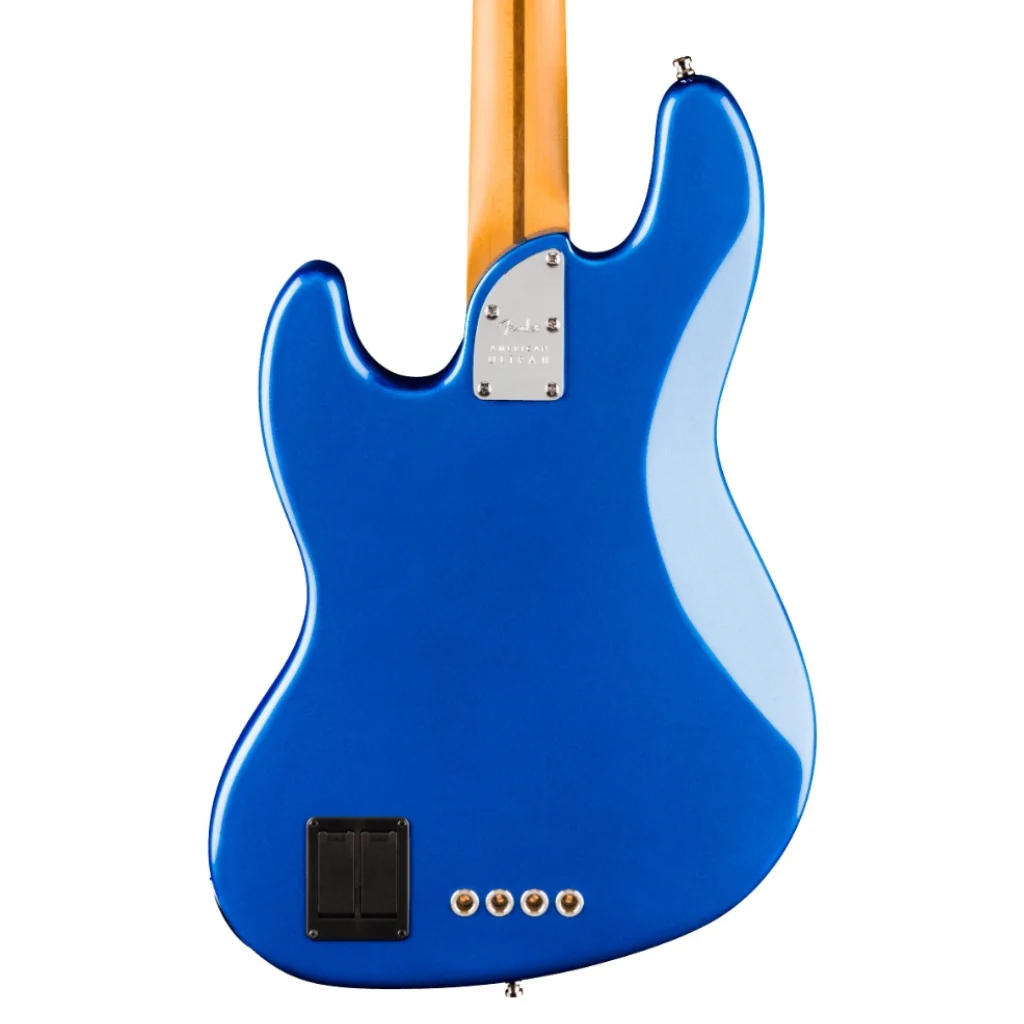 Fender American Ultra II Ebony Fingerboard Jazz Bass - Noble Blue - Image 2