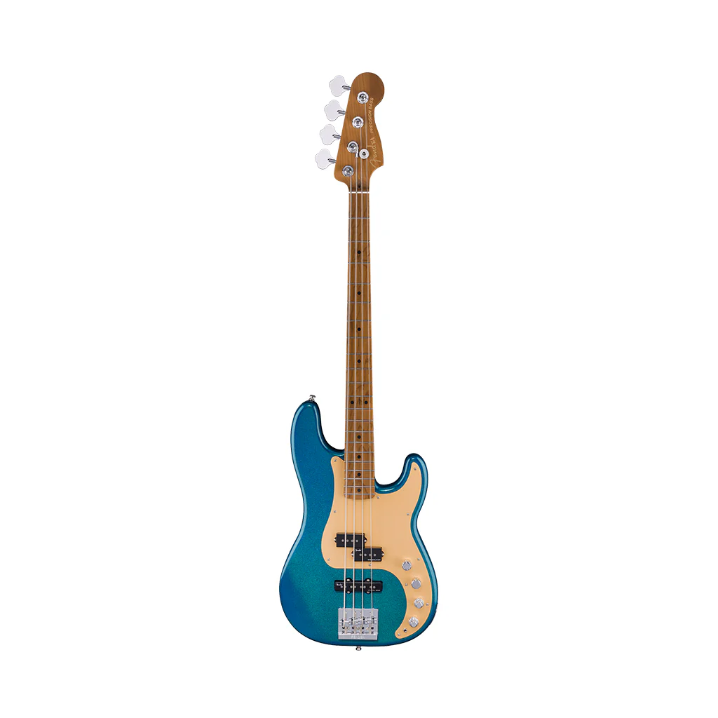 Fender American Ultra II Limited Edition Precision Bass Guitar - Aurora - Image 3